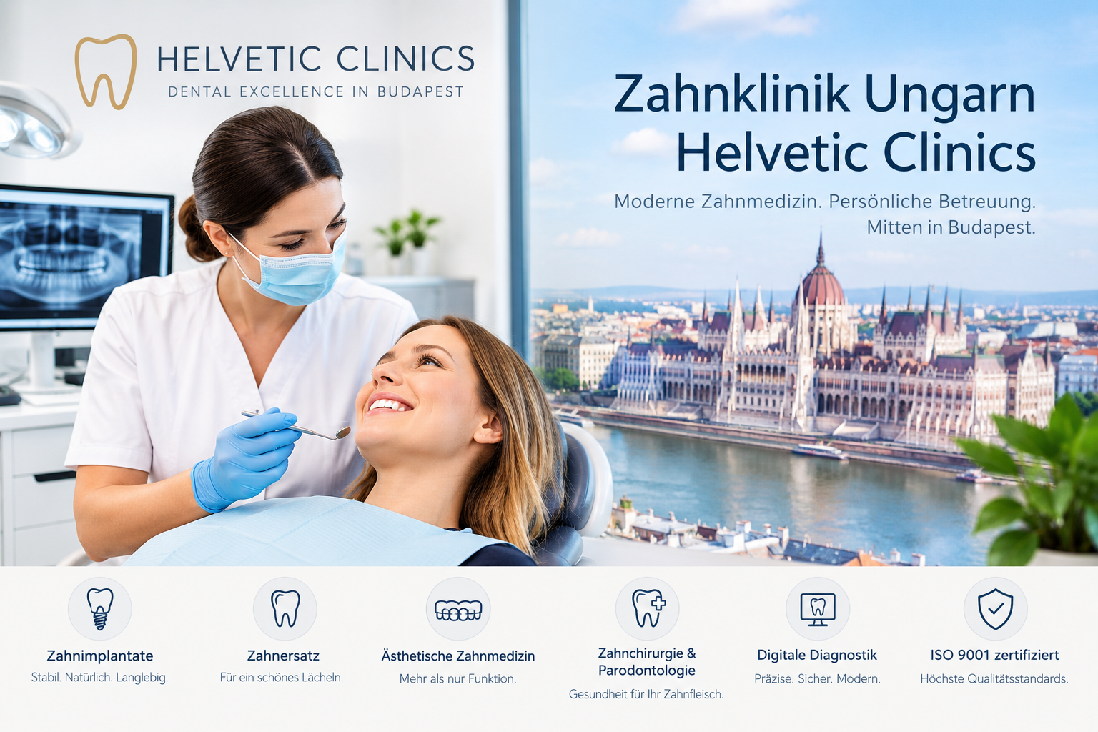 Zahnklinik Ungarn Helvetic Clinics