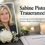 Sabine Pistorius Traueranzeige