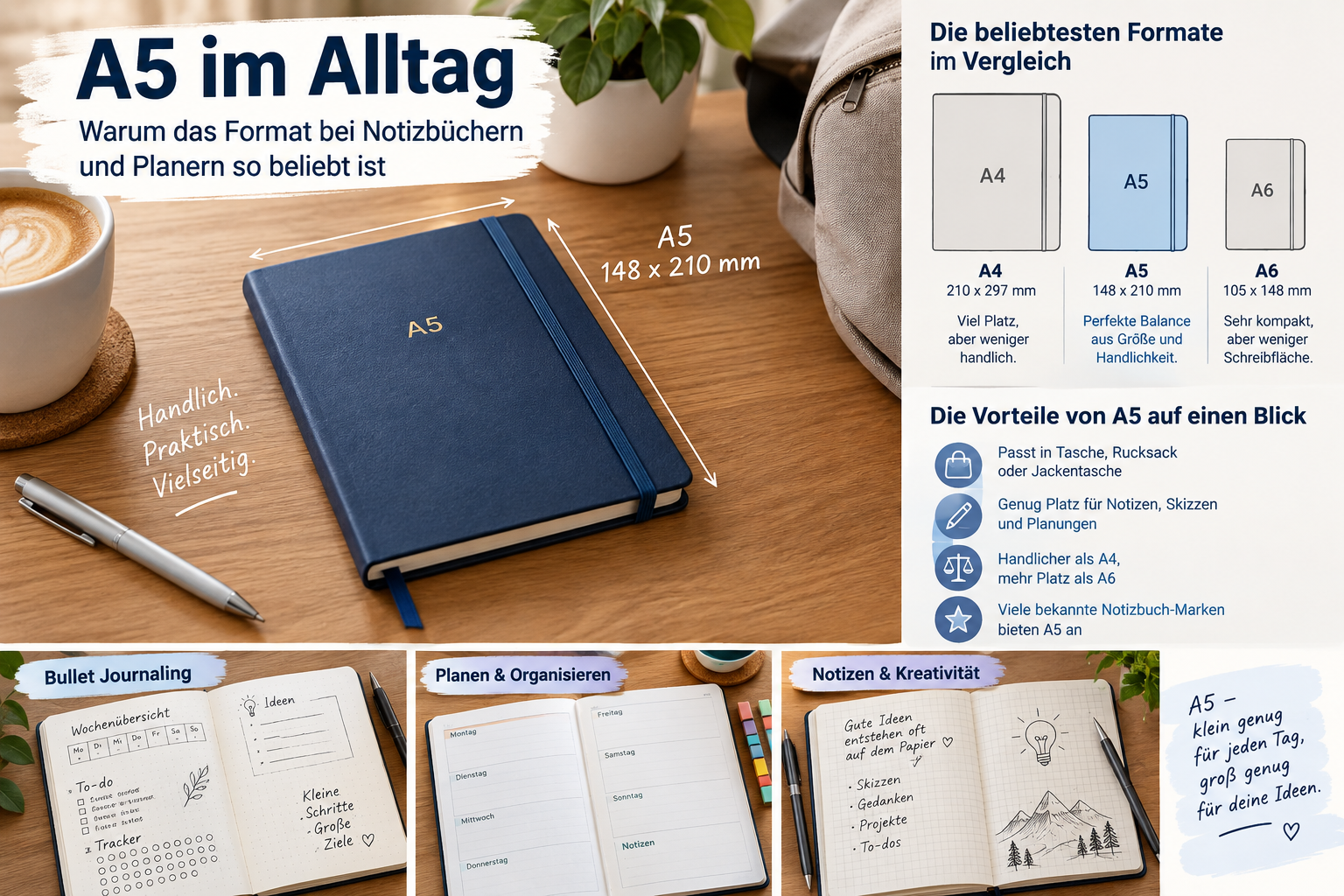 A5 im Alltag