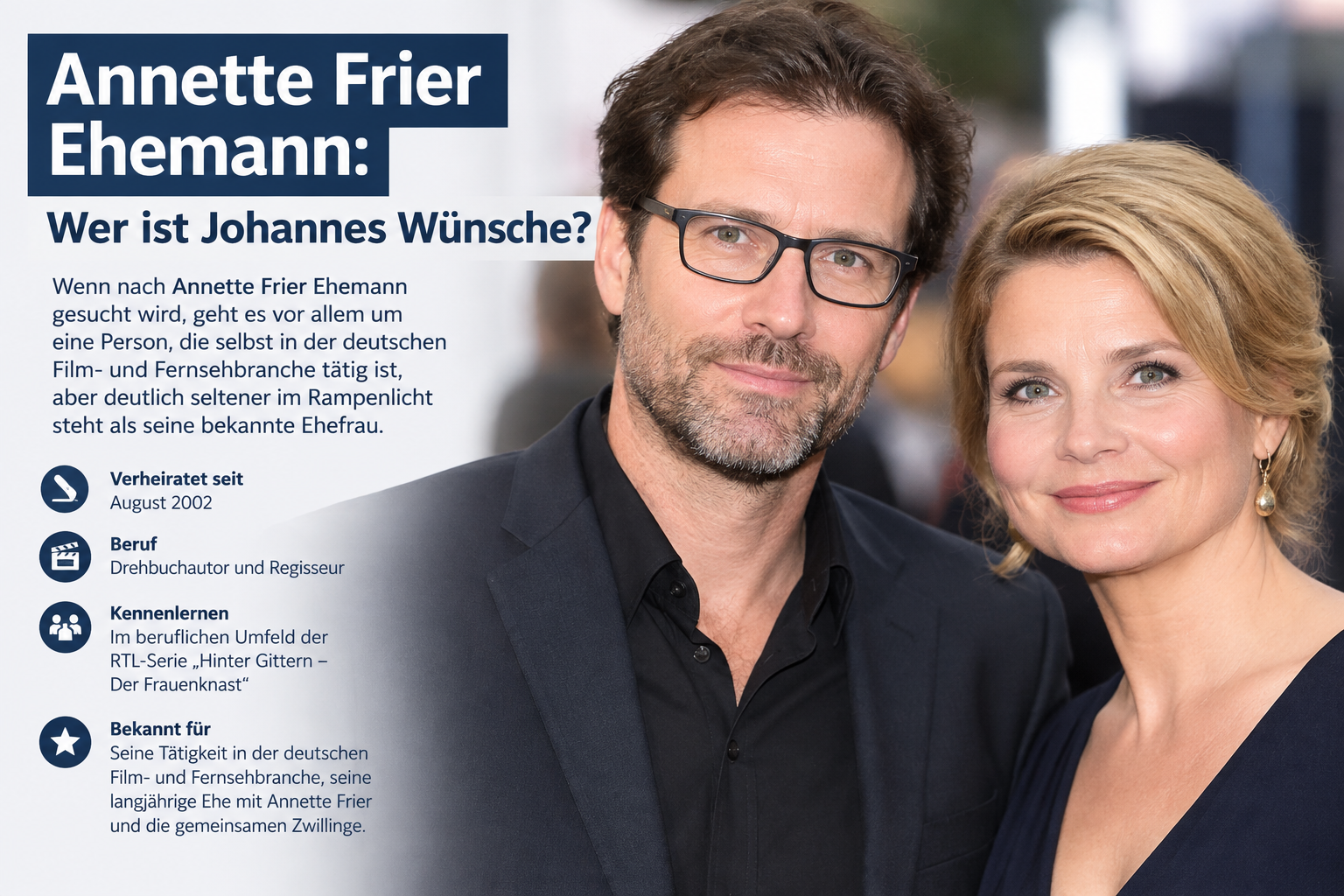 Annette Frier Ehemann