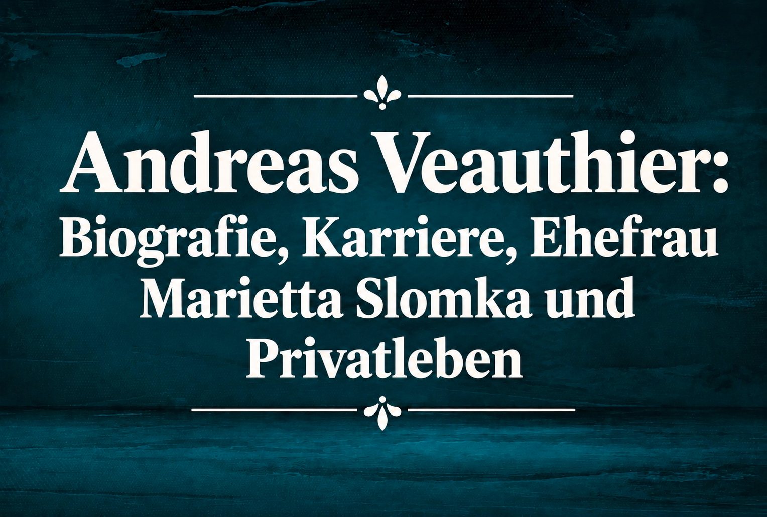 Andreas Veauthier