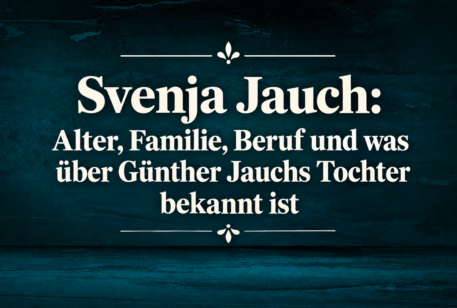 Svenja Jauch