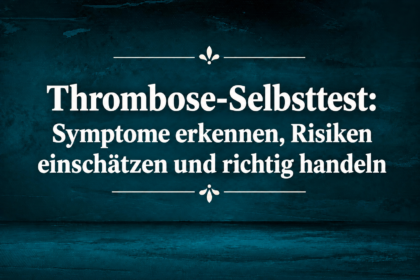 Thrombose-Selbsttest